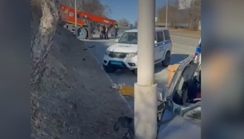 авария с автокраном авария с автокраном