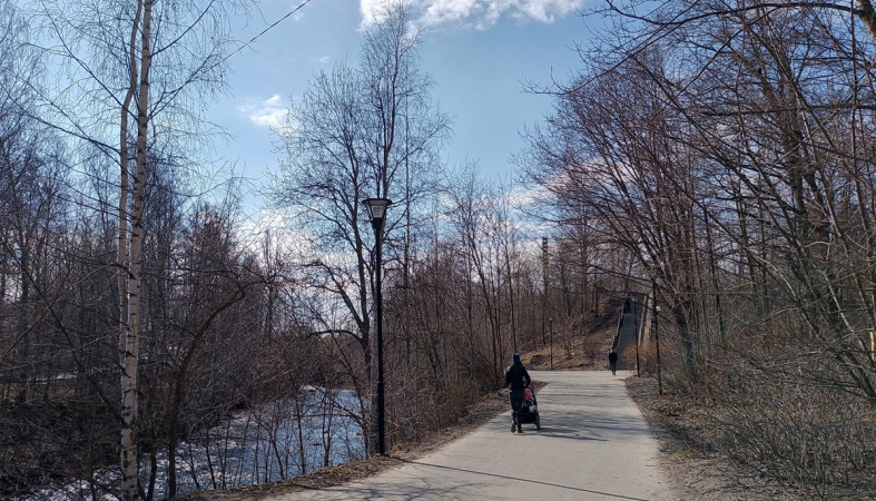 весенний парк