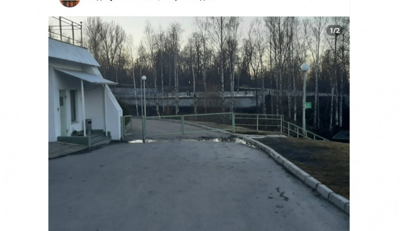 канализация у гостиницы