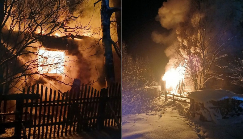 пожар в доме