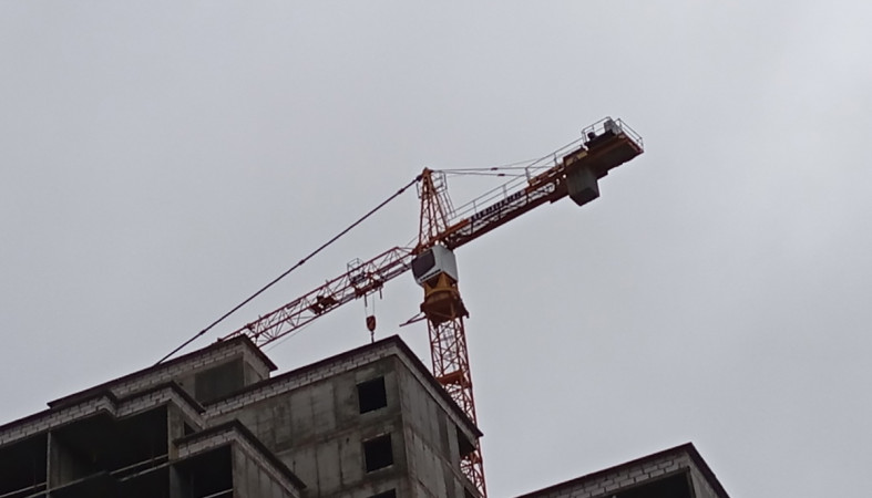 стройка кран