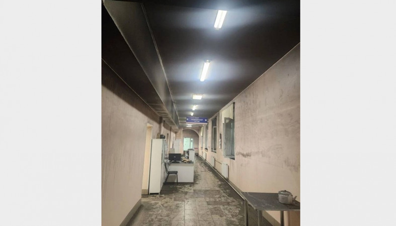 пожар в больнице