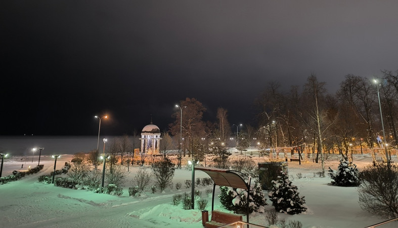 зимняя набережная