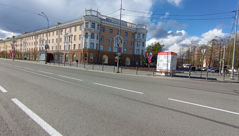 разметка на Карла Маркса