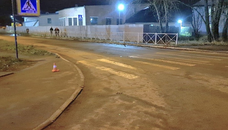 место аварии