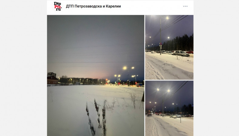 нечищеная парковка