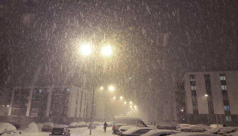 Снег ожидается в среду в Карелии