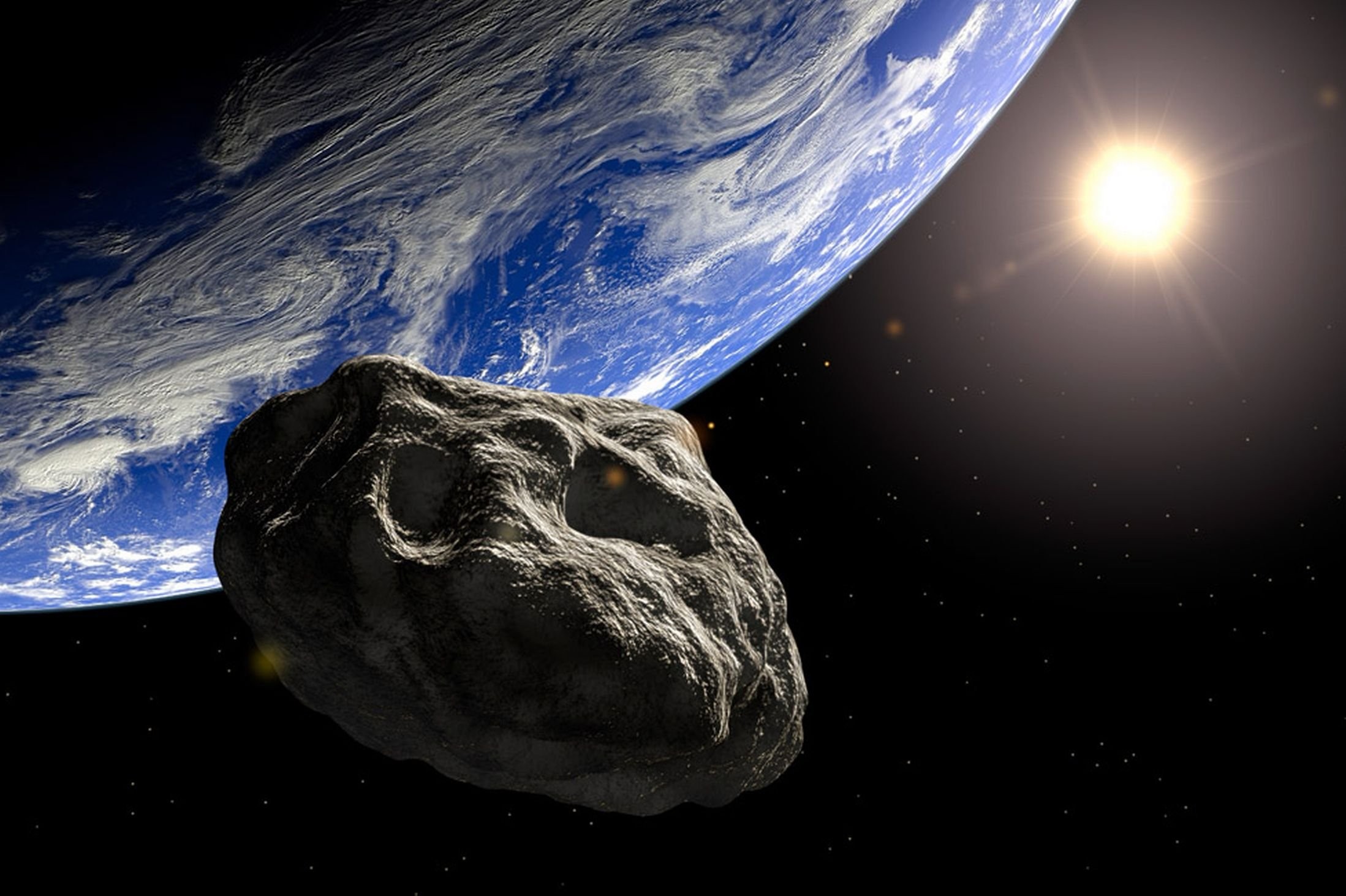 С мин. на минуту мимо Земли пронесется крупный астероид