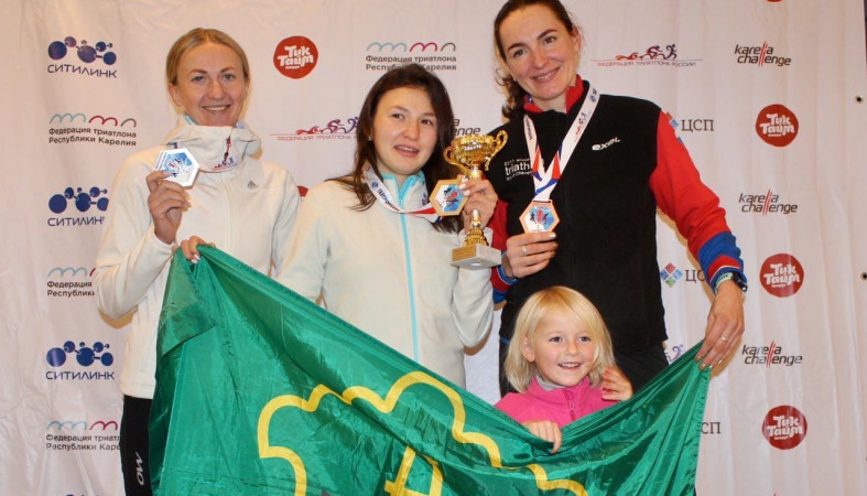Жительница Карелии взяла «серебро» на чемпионате России по триатлону
