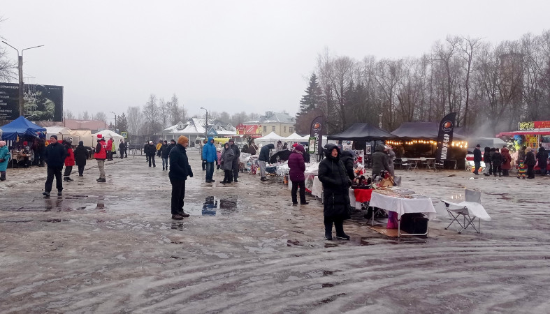 Игры Дедов Морозов в Олонце