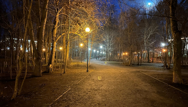 освещение_парк