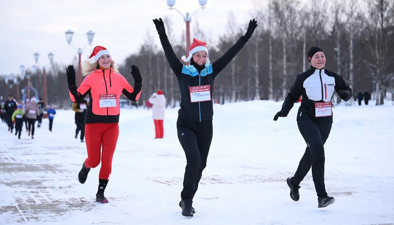Забег на набережной Петрозаводска