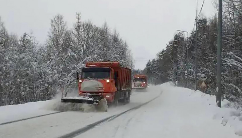 Дорожники Карелии на трассе