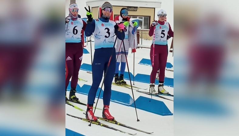 Карельская спортсменка взяла бронзу кубка России по лыжному двоеборью