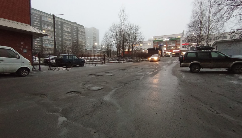 ямы в проезде