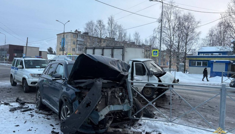 место столкновения