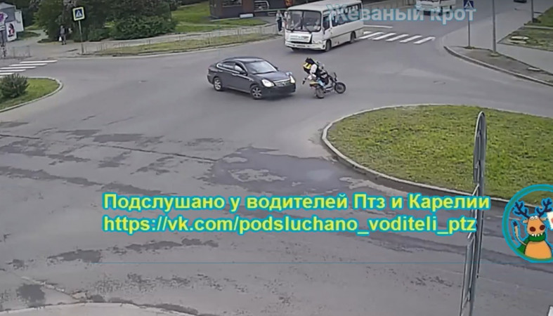авария с доставщиком