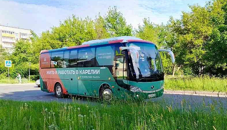 На работу из Петрозаводска в Кондопогу – бесплатно, ярко и с комфортом