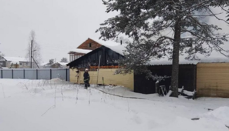 Пожар в Муезерском Пожар в Муезерском