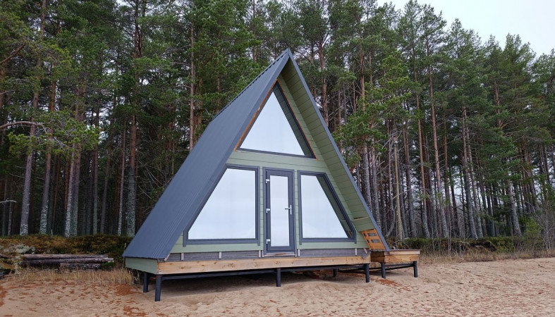 Берег озера в Шелтозере