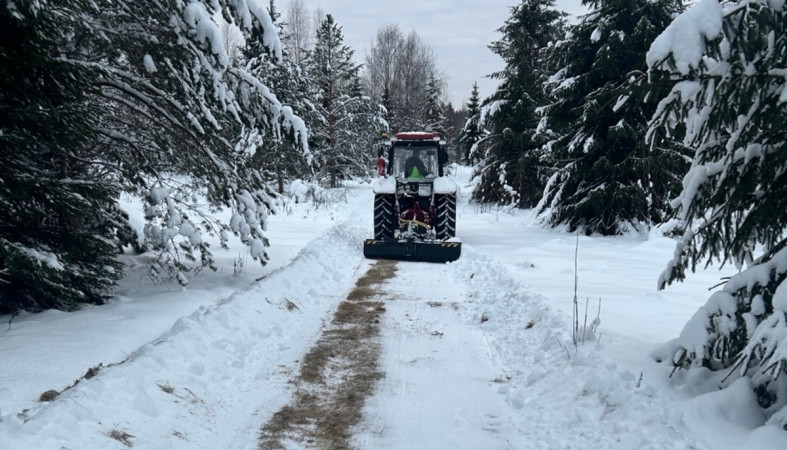 трактор_зима_дорога