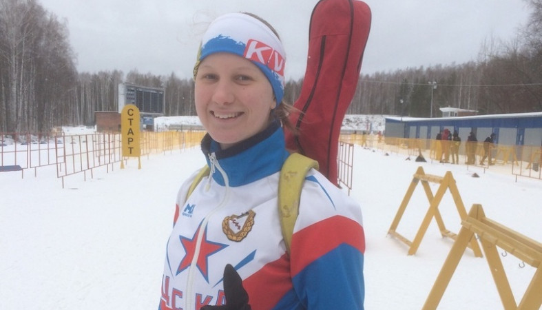 Карельская биатлонистка вошла в десятку лучших спортсменов страны