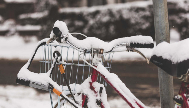 велосипед_снег