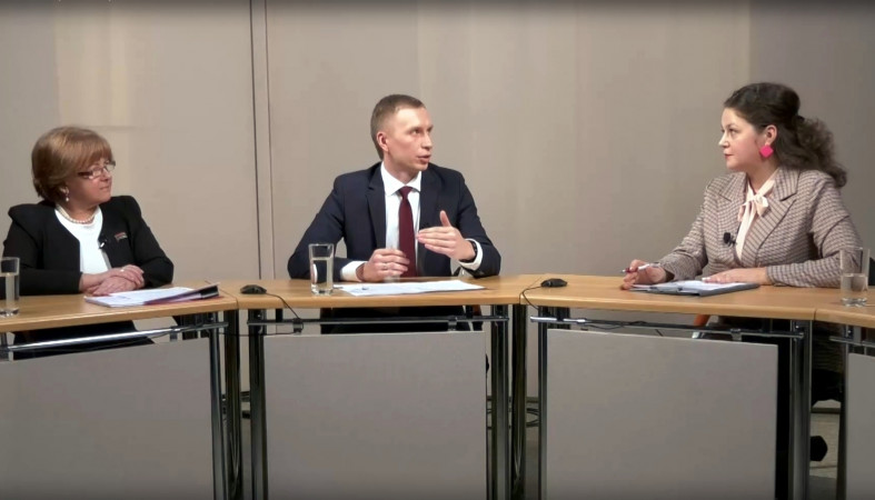 Министр финансов Карелии в студии