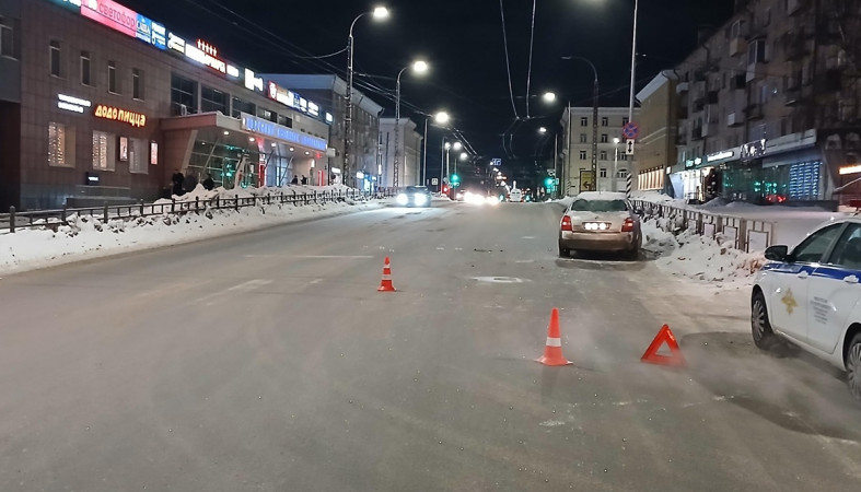 место аварии