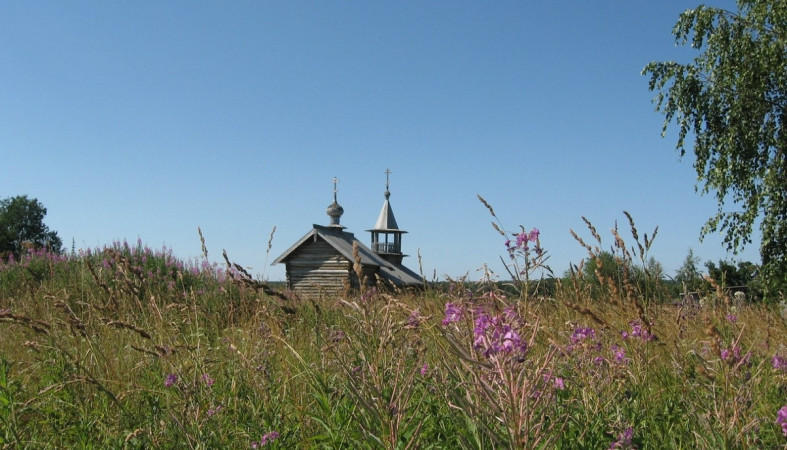 часовня на острове Кижи часовня на острове Кижи