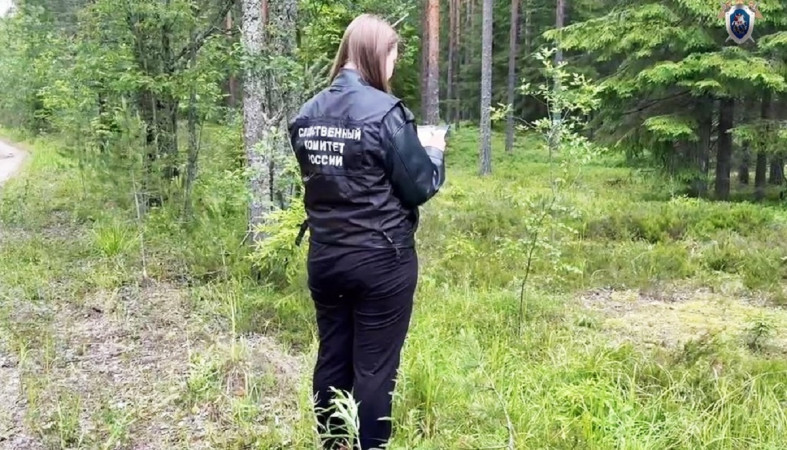 Место обнаружения погибшего