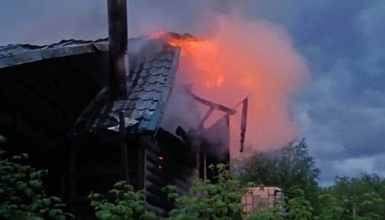 Пожар на даче