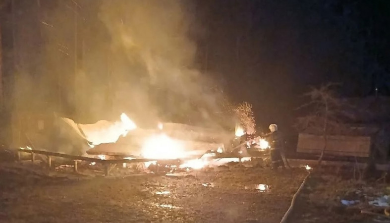 Пожар на даче