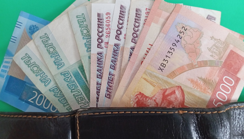 деньги в кошельке
