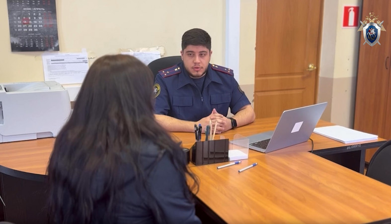 Допрос обвиняемой