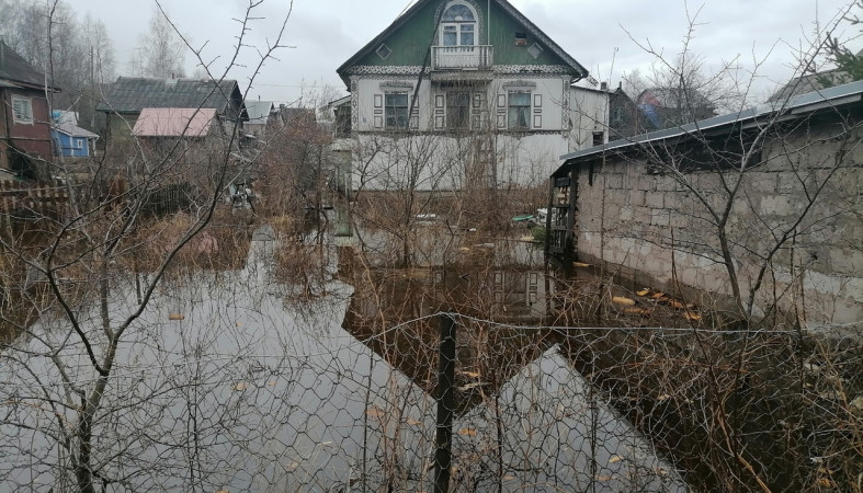В Петрозаводск пришла большая вода