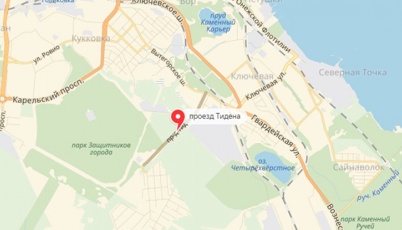 Карта ключевой в петрозаводске