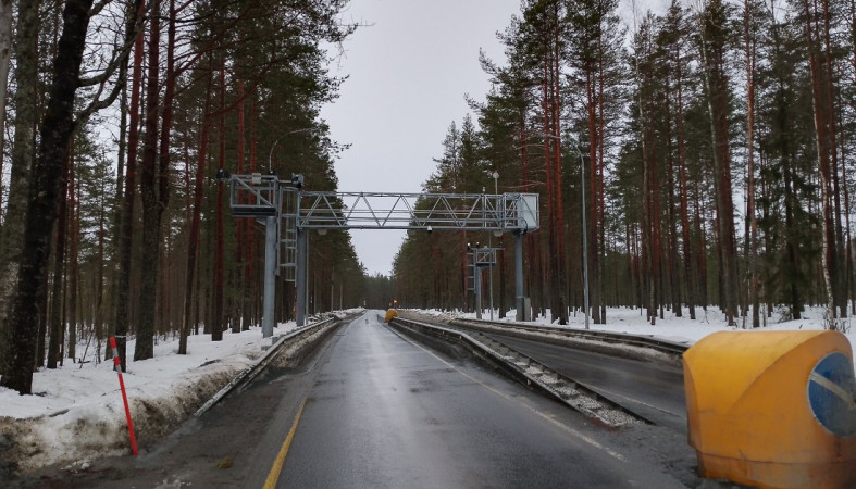 Дорога в Пряжинском районе