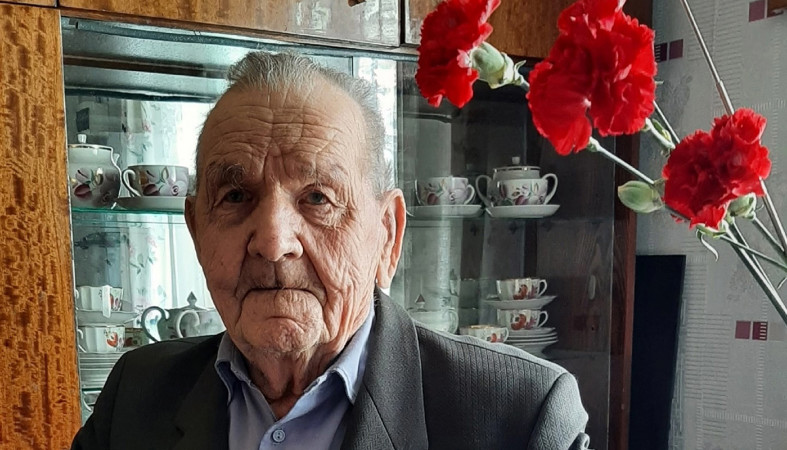 Ветеран Великой Отечественной П.Никитин