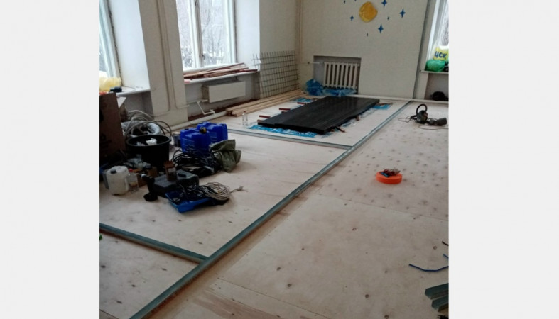 ремонт в помещении