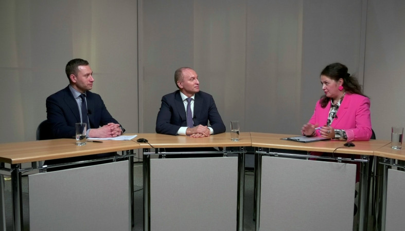 Фокин и Лысенковский в студии