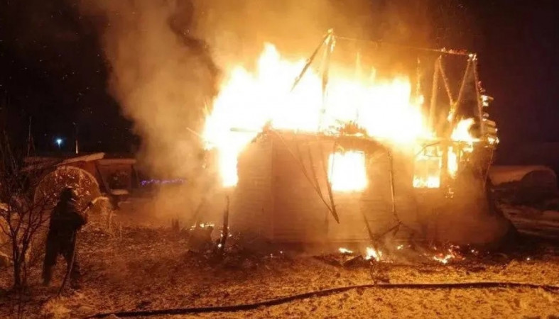 Пожар в СНТ Пожар в СНТ