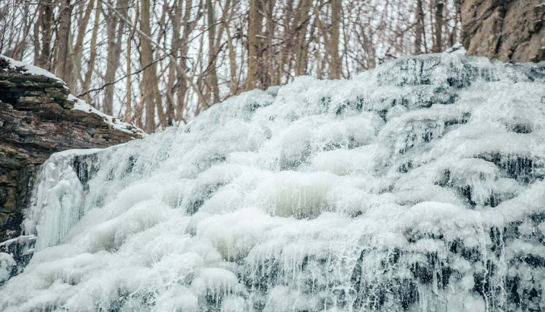 зима_снег_камни_мороз