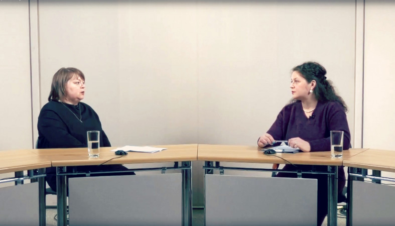 В студии Галина Германова