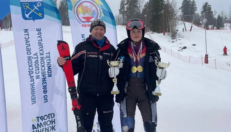 Юная горнолыжница из Карелии выиграла всероссийские соревнования