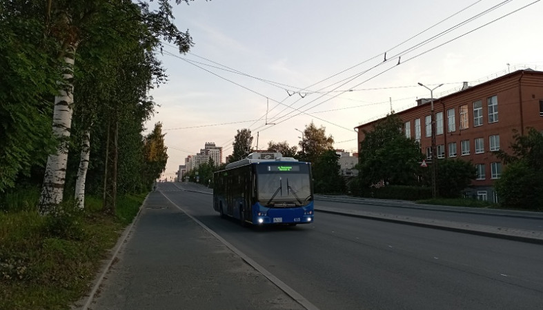 Троллейбусы изменят свои маршруты в Петрозаводске