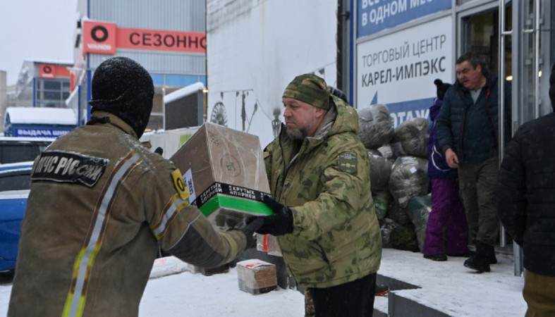 Груз для бойцов СВО