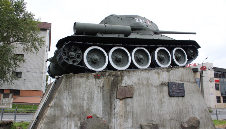 В сквере у танка в Петрозаводске появится световая инсталляция