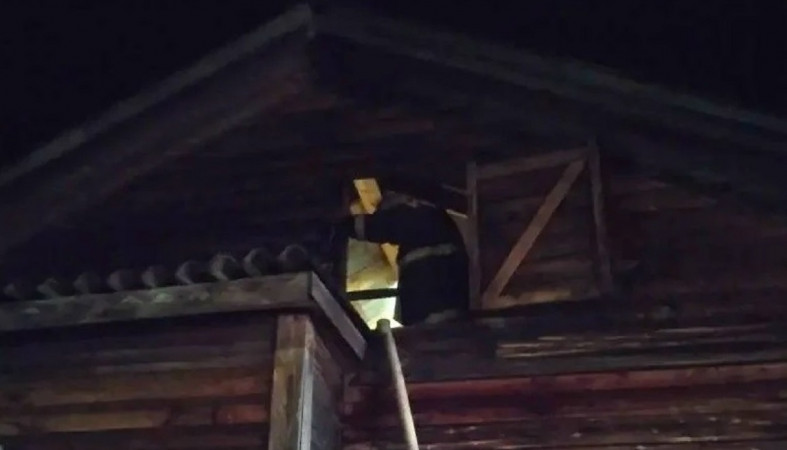 Пожар в Калевале