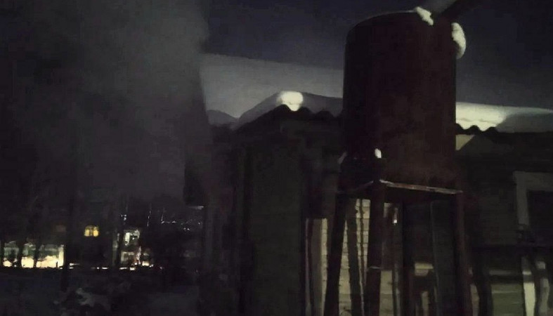 Пожар в Калевале Пожар в Калевале